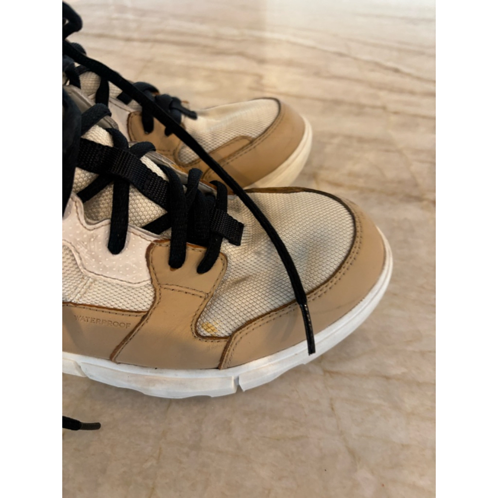 Women's Sorel Explorer II Athletic Shoes Size 9 Beige and White - Picture 4 of 13